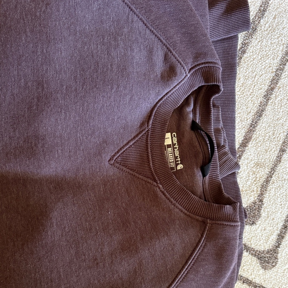 Carhartt Dark Brown Crewneck Sweatshirt